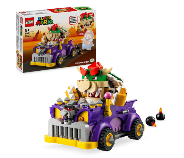 LEGO Super Mario 71431 Muscle car Bowsera – zestaw rozszerzający - 1202109 - zdjęcie 2